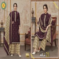 JT Alia Vol-21 Wholesale Pure Cotton Printed Dress Material