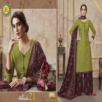 JT Alia Vol-21 Wholesale Pure Cotton Printed Dress Material