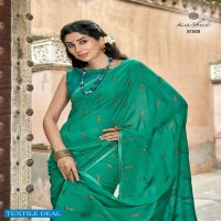 Kashvi Utsav Wholesale Georgette With Antique Copper Zari Sarees