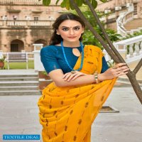 Kashvi Utsav Wholesale Georgette With Antique Copper Zari Sarees