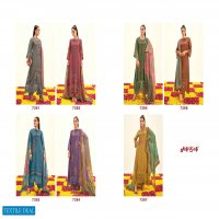 Jay Vijay Naazira Wholesale Orgenza With Work Salwar Suits