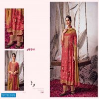 Jay Vijay Rangde Wholesale Pure Moga Silk Jacquard With Work Salwar Suits