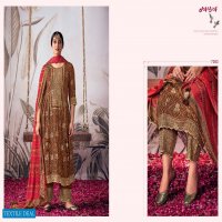 Jay Vijay Rangde Wholesale Pure Moga Silk Jacquard With Work Salwar Suits
