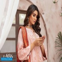 Johra Mahparah Wholesale Leather Patch Slub With Digital Printed Wool Shawl