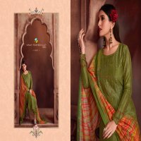 Vinay Kervin Khushboo Vol-2 Wholesale Muslin Silk With Work Salwar Suits