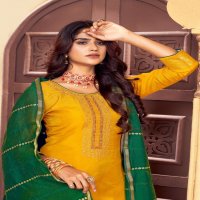 BHAKTI BY KALARANG MUSLIN DOLA JACQUARD FANCY SUITS