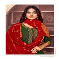 BHAKTI BY KALARANG MUSLIN DOLA JACQUARD FANCY SUITS