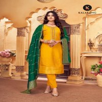 BHAKTI BY KALARANG MUSLIN DOLA JACQUARD FANCY SUITS