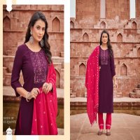Kalaroop Zubeda Wholesale Full Stitch Kurti And Pant With Dupatta