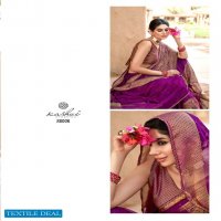 NAMRATA BY KASHVI CREATION CHIFFON BRASSO DESIGNER SAREES