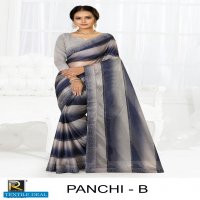 Ronisha Panchi Wholesale Imported Lycra Siroski Diamond Sarees