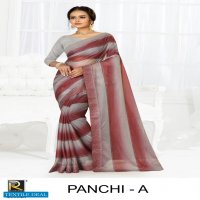 Ronisha Panchi Wholesale Imported Lycra Siroski Diamond Sarees