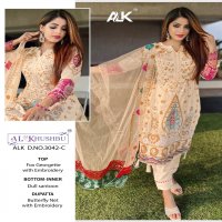 PARVEEN VOL 1 BY AL KHUSHBU GEORGETTE WORK PAKISTANI SUITS