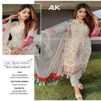 PARVEEN VOL 1 BY AL KHUSHBU GEORGETTE WORK PAKISTANI SUITS