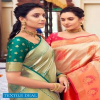 Revanta Meera Wholesale Shopping Pure Silk Fancy Blouse Sarees