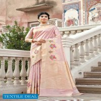 REVANTA BHAKTI KORA SILK WHOLESALE SAREE SUPPLY