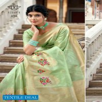 REVANTA BHAKTI KORA SILK WHOLESALE SAREE SUPPLY