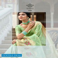 REVANTA BHAKTI KORA SILK WHOLESALE SAREE SUPPLY