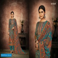 Romani Kashmiri Kaani Wholesale Pashmina Spun With Swarovsky Work Dress Material
