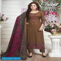 Floreon Geet Wholesale Cotton Pashmina With Diamond work Winter Dress