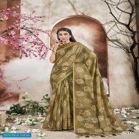 Triveni Umika Wholesale Cotton Printed Indian Sarees