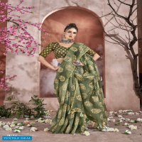 Triveni Umika Wholesale Cotton Printed Indian Sarees