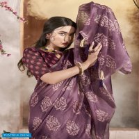 Triveni Umika Wholesale Cotton Printed Indian Sarees