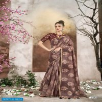 Triveni Umika Wholesale Cotton Printed Indian Sarees