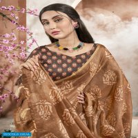 Triveni Umika Wholesale Cotton Printed Indian Sarees