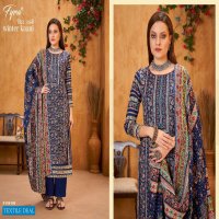 Fyra Winter Kaani Wholesale Pure Wool Pashmina With Swarovski Diamond Work Winter Dress