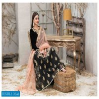 Tawakkal Grande Velvet Shirt And Fancy Dupatta Pakistani Salwar Suits