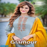 Kadlee Glamour Wholesale Fully Stitched 3 Piece Salwar Suits
