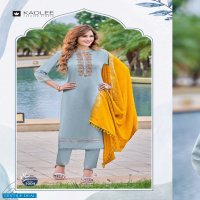 Kadlee Glamour Wholesale Fully Stitched 3 Piece Salwar Suits