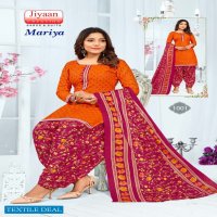 Jiyaan Mariya Wholesale Cotton Printed Dress Material
