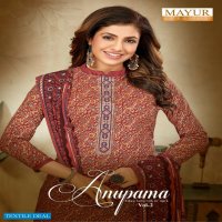 Mayur Anupama Vol-2 Wholesale Lawn Fabrics Printed Dress Material