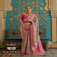 Rewaa Kathaa Wholesale Smooth Patola Festive Indian Sarees