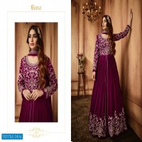 FIONA ZARA GEORGETTE WORK READYMADE LONG GOWN WITH DUPATTA