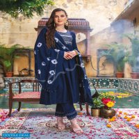 Mayur Saundarya Wholesale Nayra Cut Tops With Pant And Dupatta Collection