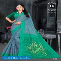 JK Kangana Vol-9 Wholesale Pure Cotton Printed Indian Sarees