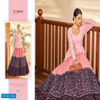 Shubhkala Flory Vol-18 Wholesale New Exclusive Metalic Foil Work Anarkali Gown Collection