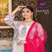 MARIA VOL 1 BY AL KHUSHBU GEORGETTE PAKISTANI DESIGNER SUITS