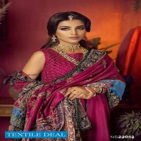 Gul Ahmed Noor E Chasham Velvet Shawl 2022 Original Pakistani Salwar Suits