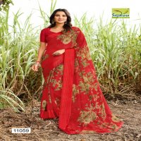 SEYMORE AND TANUZA CHAHYA GEORGETTE INNOVATIVE PRINT SAREE CATALOG