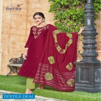 Radhika Dastur Vol-1 Wholesale Fully Stitched 3 Piece Salwar Suits