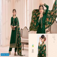 Vinay Zareena Vol-3 HIt List Wholesale Pure Dola Jacquard Straight Salwar Suits
