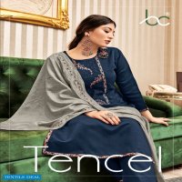 Brij Tencel Wholesale Readymade 3 Piece Salwar Suits