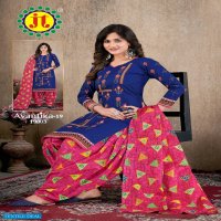 JT Avantika Vol-19 Wholesale Patiyala Special Cotton Printed Dress Material