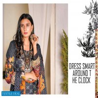 ZS Zoohra Embroidered Lawn With Bamber Dupatta Vol-1 Wholesale Original Pakistani Dress