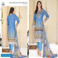 ZS Zoohra Embroidered Lawn With Bamber Dupatta Vol-1 Wholesale Original Pakistani Dress