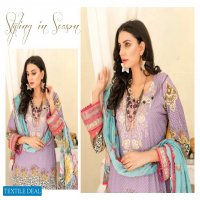 ZS Zoohra Embroidered Lawn With Bamber Dupatta Vol-1 Wholesale Original Pakistani Dress
